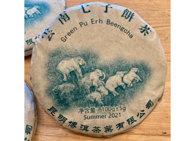 Green Pu-Erh Elephant Sheng 2021 - 100g