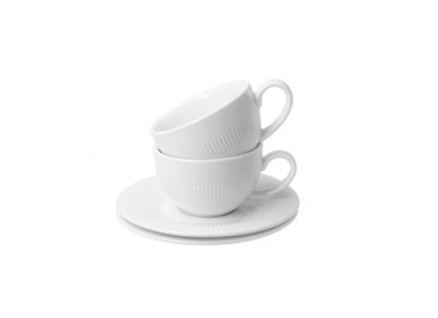 Zestaw 2 filiżanki espresso+ spodki RAPHAEL (2x0,11l ) Zdjęcie 4 z 5