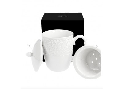 ALICE 0,37l - z porcelanowym zaparzaczem