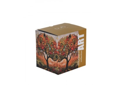 Kubek porcel. z met. zap. MODDERN - TREE 0,45 l Zdjęcie 3 z 4