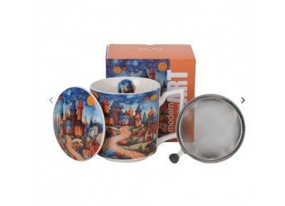 Kubek porcel. z met. zap. SLEEPY KINGDOM 0,45 l
