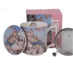Kubek porcel. z met. zap. CITY OF MAGNOLIAS 0,45 l