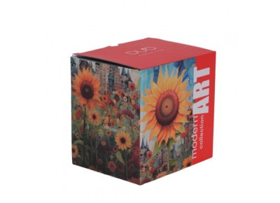 Kubek porcel. z met. zap. SUNFLOWER 0,45 l Zdjęcie 4 z 4