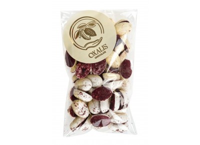 OXALIS Chocolate - Czekoladowe ziarenka z kawą Arabica – białe, 50g