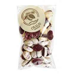 OXALIS Chocolate - Czekoladowe ziarenka z owocami liofilizowanymi– białe, 50g