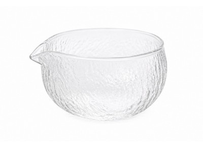 CHAWAN Czarka z dzióbkiem szklana bezbarwna
