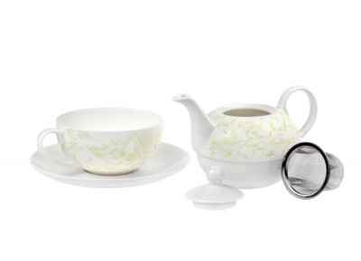 Tea For One JULIA (0,4l+0,25l) z zaparzaczem (Ceramika Czajniczki) Zdjęcie 2 z 2