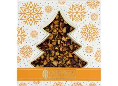 Czekolada Świąteczna z ciemnej czekolady ze śliwkami i kardamonem 85g (Oferty specjalne Boże Narodzenie)