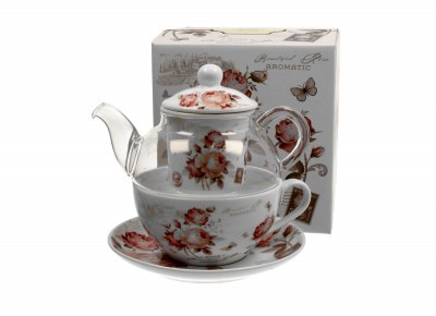 Tea For One SECESJA (0,32l+0,22l) z zaparzaczem Zdjęcie 2 z 2