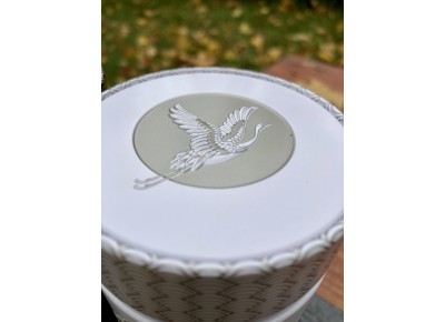 SHIROI 125g - okrągła - jasna- wytłaczana Zdjęcie 3 z 5