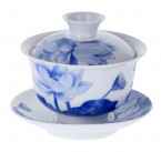 Gaiwan porcelanowy LOTUS 130 ml (Ceramika Czarki)