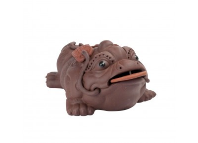 TEAPET /Figurka z gliny Yishing SMOK do ceremonii Gong Fu Cha 12,5cm