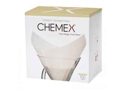 Papierowe filtry Chemex (100szt.) (Akcesoria Do kawy)