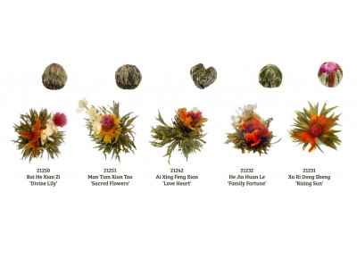Man Tian Xian Tao "Sekretne Kwiaty" 1szt (Herbaty Białe i żółte Kwitnące) Zdjęcie 2 z 2