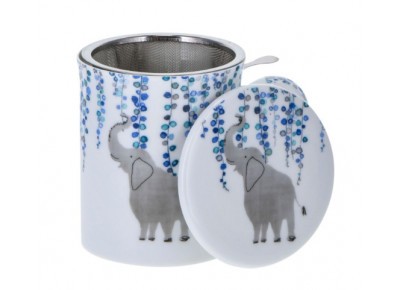 TOPSY 0,32l kubek z metal. zaparzaczem