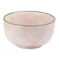 CHAWAN Czarka japońska do Matcha PINKU 0,4l - różowo- biała
