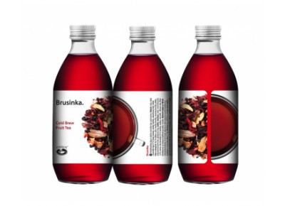 Napój cold brew owocowa herbatka Żurawina 330ml
