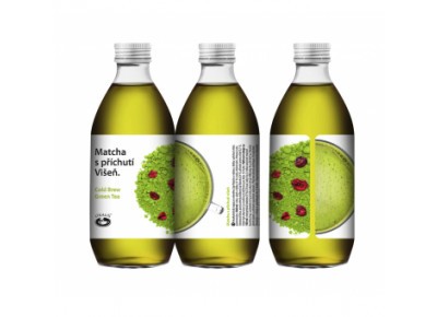 Napój cold brew herbata Matcha o smaku wiśni 330ml