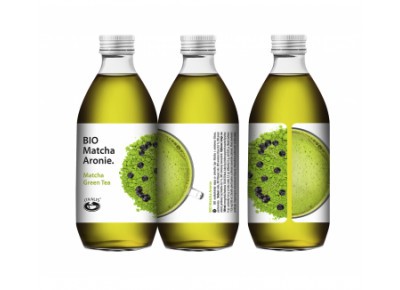Napój cold brew herbata Matcha o smaku aronii 330ml