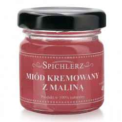 Miód kremowy z maliną MINI - 40g