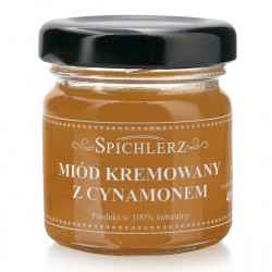 Miód kremowy z cynamonem MINI - 40g
