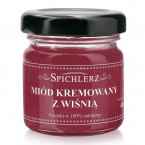 Miód kremowy z wiśnią MINI - 40g