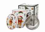 Kubek porcelanowy z metal. zaparza. MIŚ 0,36l