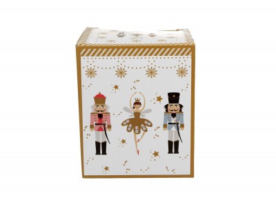Kubek porcelanowy z metal. zaparza. BALLERINA 0,36l