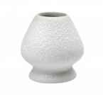KUSENAOSHI  Stojak porcelanowy na miotełkę do Matcha - biały