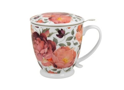 SPRING ROSES WHITE 0,50l z metalowym zaparzaczem Zdjęcie 2 z 3