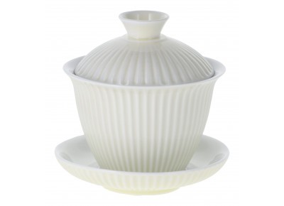 Gaiwan porcelanowy STRIPE- wanilia 130 ml