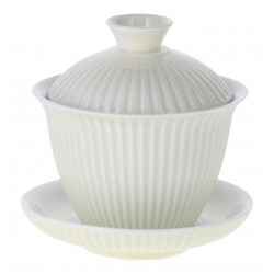 Gaiwan porcelanowy STRIPE- wanilia 130 ml