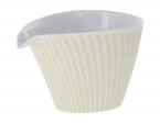 Dzbanuszek porcelanowy STRIPE-wanilia 175ml