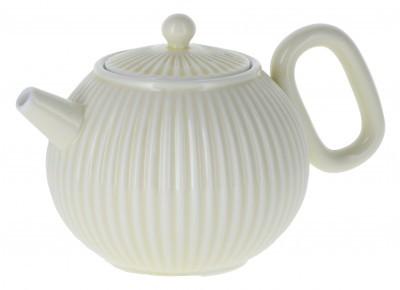 Czajniczek porcelanowy STRIPE -wanilia 175ml