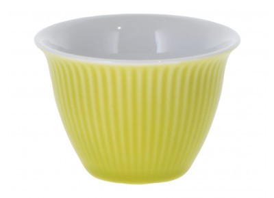 Czarka porcelanowa STRIPE - jasnozielona 40ml