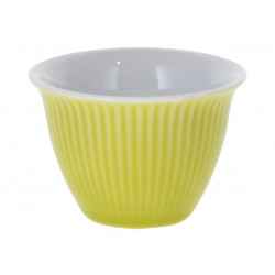 Czarka porcelanowa STRIPE - jasnozielona 40ml