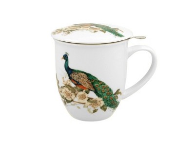 PAW 0,4l z metalowym zaparzaczem - bone china Zdjęcie 2 z 3