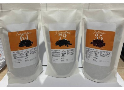 Czekolada belgijska Veliche pitna ciemna DARK SENSATION 72% - 200g Zdjęcie 4 z 5