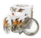 ŻOŁNY 0,4l z metalowym zaparzaczem - bone china