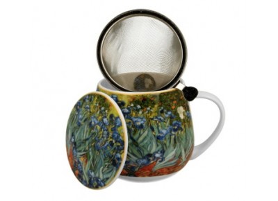 VAN GOGH IRISY 0,43l - beczułka z metalowym zaparzaczem
