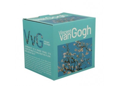 VAN GOGH MIGDAŁOWIC 0,43l - kubek beczułka z metalowym zaparzaczem Zdjęcie 2 z 2
