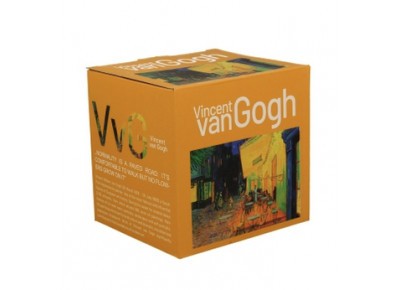 VAN GOGH TARAS NOCĄ 0,43l - kubek beczułka z metalowym zaparzaczem Zdjęcie 2 z 2