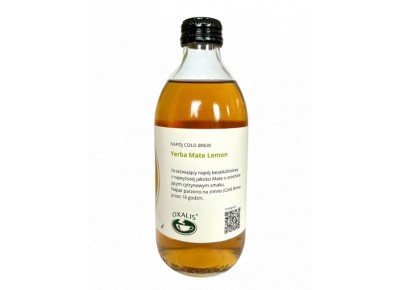 Napój cold brew Yerba Mate Lemon 330ml Zdjęcie 3 z 5