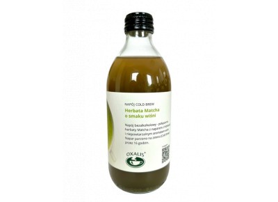 Napój cold brew herbata Matcha o smaku wiśni 330ml Zdjęcie 3 z 5