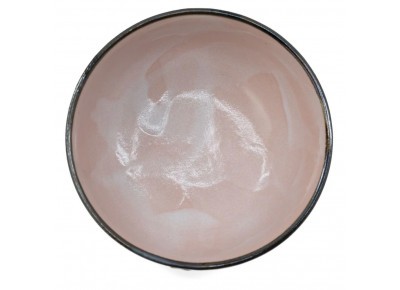 CHAWAN Czarka japońska do Matcha PINKU 0,4l - różowo- biała Zdjęcie 2 z 3