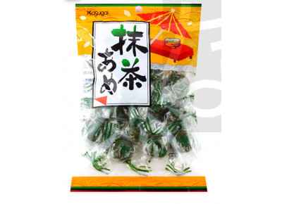 Cukierki japońskie z zieloną herbatą Matcha Ame Kasugai 131g/ 16szt. (Matcha) Zdjęcie 2 z 2