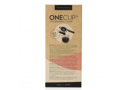 ONE CUP Filtry papierowe (60szt.) z klipsem do kawy FINUM Zdjęcie 7 z 8
