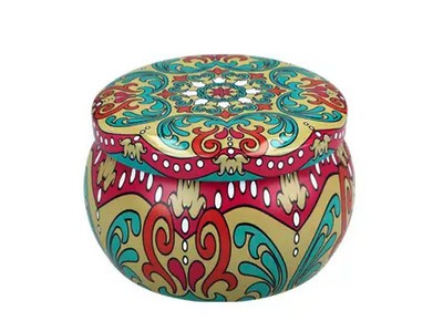 Puszka MANDALA 50g - różowa