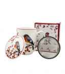 Kubek z metalowym zaparzaczem CHRISTMAS BIRD 0,36l