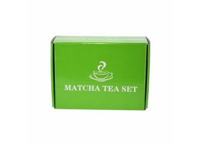 Zestaw startowy do MATCHA ITSUTSU - 5- częściowy (czarka 0,32l, miotełka, podstawka, łyżeczka, sitko)